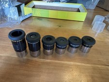 Meade Eyepieces 9mm, Two 9.7mm, 15mm, 25mm, 26mm