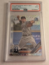 2019 Bowman - Chrome Prospects Casey Mize #BCP-49 Mega Box Mojo (RC) PSA 9