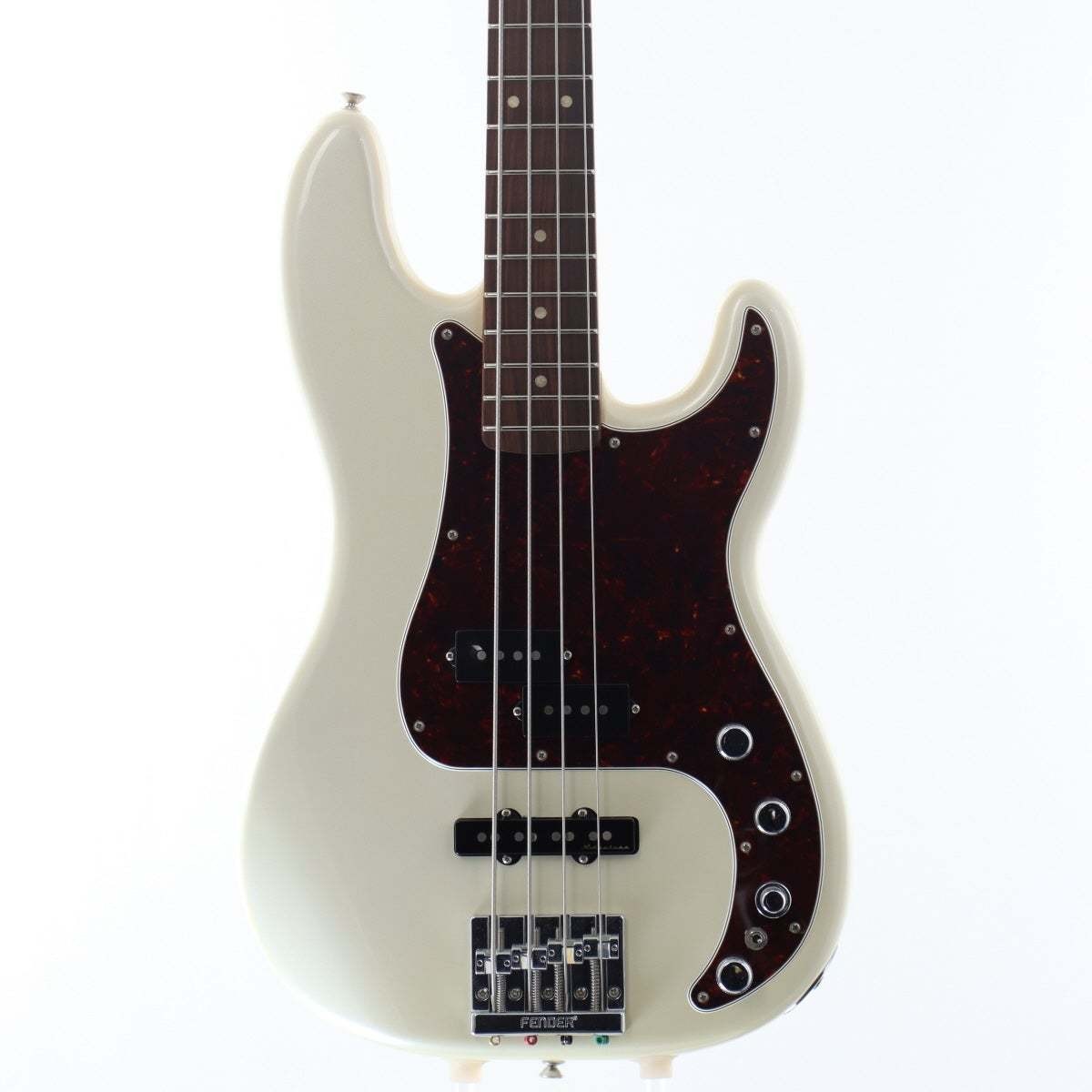 Fender Player Plus Precision Bass Olympic Pearl Electric Bass Used