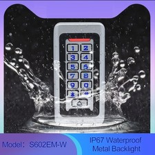 RFID Metal Keypad Access Control IP68 Wiegand 26/34 Standalone 2000 Users Door