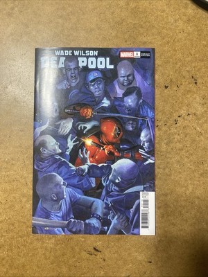 WADE WILSON DEADPOOL #1 (2026)- 1:25 FABRIZIO DE TOMMASO VARIANT- MARVEL VF/NM
