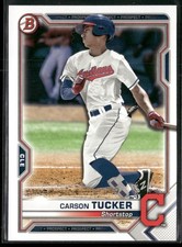 2021 Bowman #BP-77 Carson Tucker Prospects