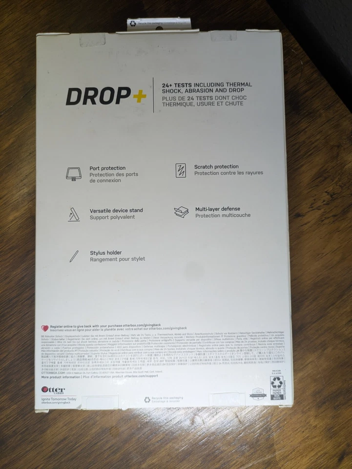 Otterbox Defender Series Protective Case Samsung Galaxy Tab A7 Black 77-80626 ❤️ - Image 2 of 4