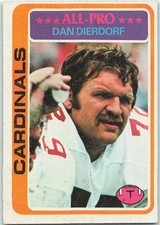1978 Topps - All-Pro Dan Dierdorf #310 Cardinals Football Card