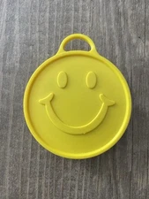 2007 Premium Balloon Accessories Yellow SmileyFace Plastic Helium Balloon Weight