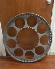 JT8D PRATT & WHITNEY TURBINE ENGINE COMBUSTION CHAMBER REAR SUPPORT  ASSY