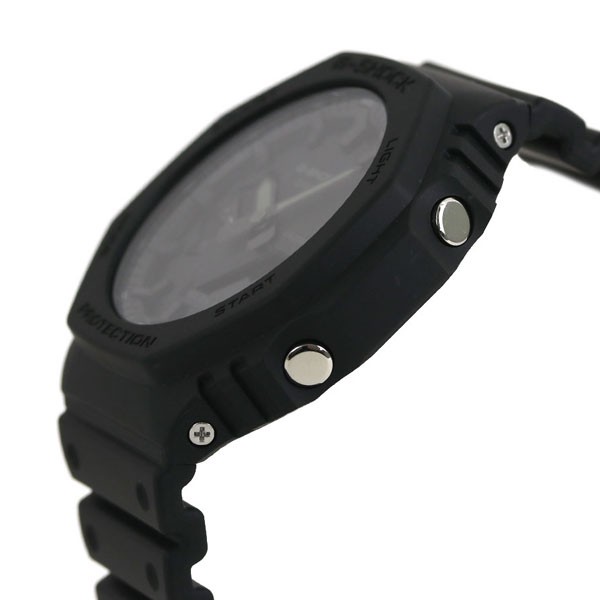 Unused CASIO G-SHOCK GA-2100-1A1DR Black Carbon Quartz Men's Watch
