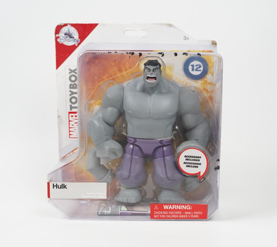 Disney Store Marvel Toybox Gray Hulk Avengers 6 Inch Figure