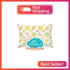 Little Sleepy Head Youth Pillow Case - 100 Made Cotton  Hypoallergenic Pillow