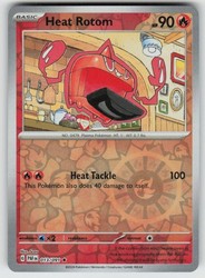 Heat Rotom 013/091 Reverse Holo Rare Paldean Fates