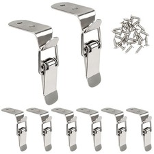 8 Pcs Stainless Steel 90 Degree Spring Toggle Latch