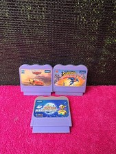Vtech Vsmile Lot Of 3 Cartridge Video Game Zayzoo, Superman  Disney Cars