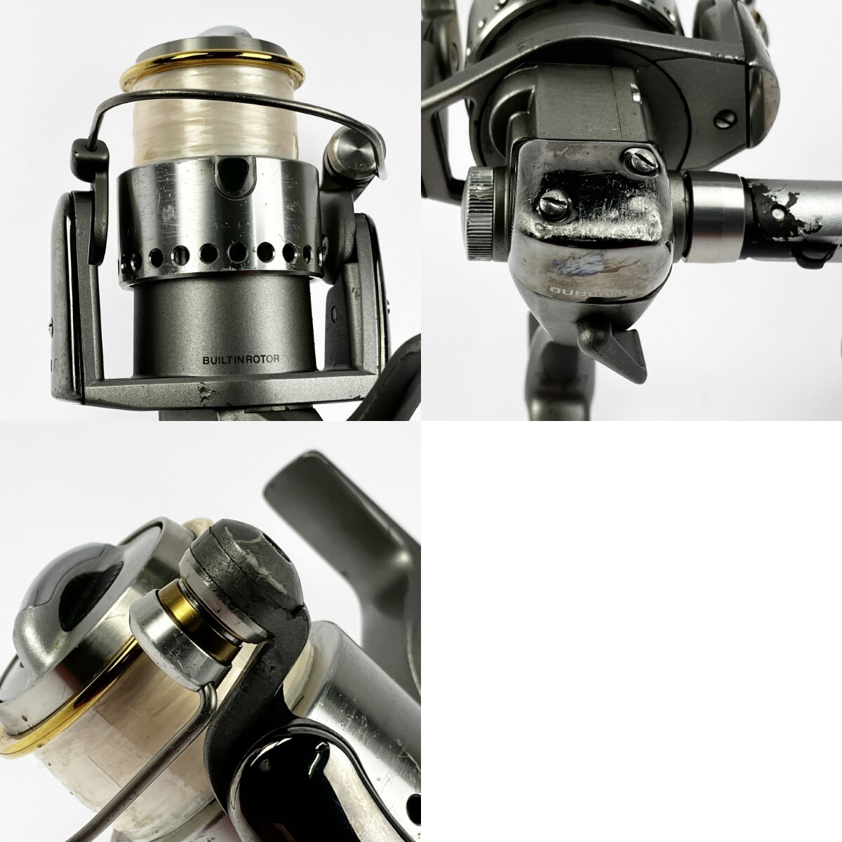 Shimano 95 Stella 3000 Spinning Reel Double Handle Used Freshwater
