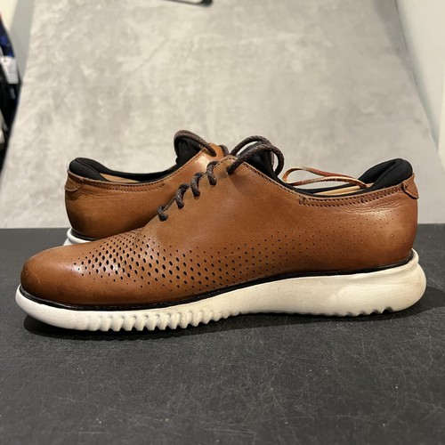 Cole Haan 2.zerogrand Laser Wingtip Shoes Mens 8.5 Grand OS Oxford Casual Dress - Picture 7 of 10