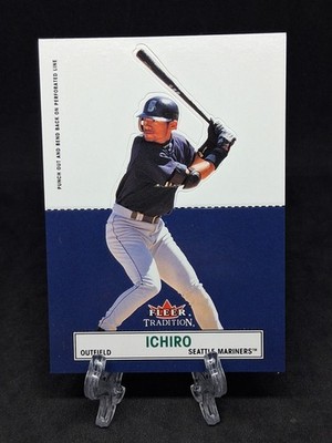 2003 Fleer Tradition Baseball Standouts Ichiro Suzuki Seattle Mariners HOF