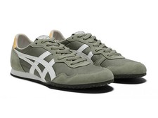 Onitsuka Tiger SERRANO BURNT OLIVE WHITE 1183B400 304 Authentic US 4 - 14 New