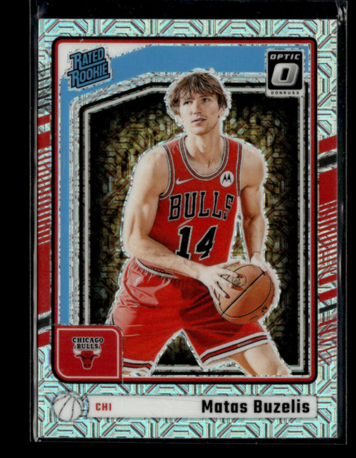 Matas Buzelis 2024-25 Panini Donruss Optic Rated Rookie Choice #271 Bulls [jm40