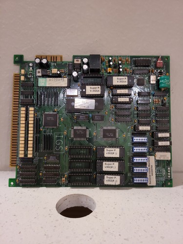 Super Poker by IGS Cherry Master style 8 Line Board Untested 