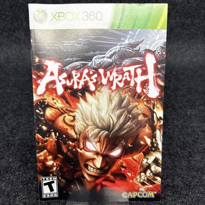 Asura s Wrath (Xbox 360) - Authentic Manual Only Great Condition