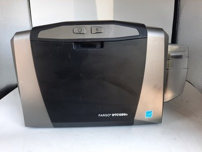 HID FARGO DTC1250e Card Printer-(Powers On)-(UNTESTED)-FOR PARTS