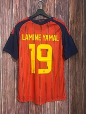Lamine Yamal Spain 2026 World Cup Home Jersey Player Version