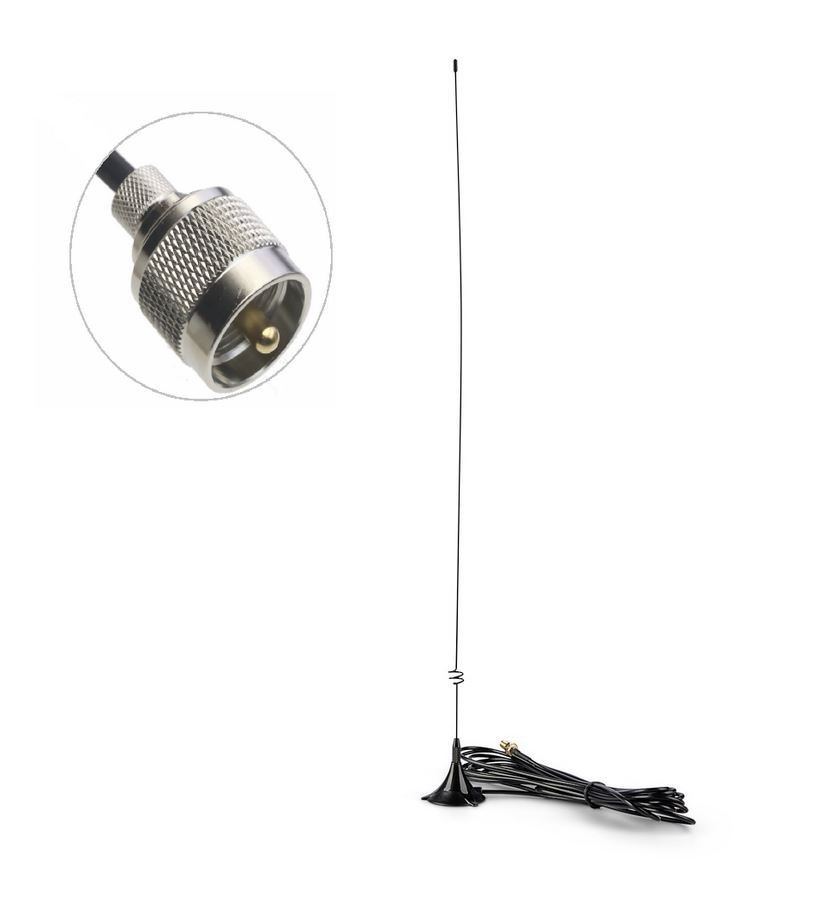 MRM-100P 2/70 Micro Mag Mobile Antenna With PL259