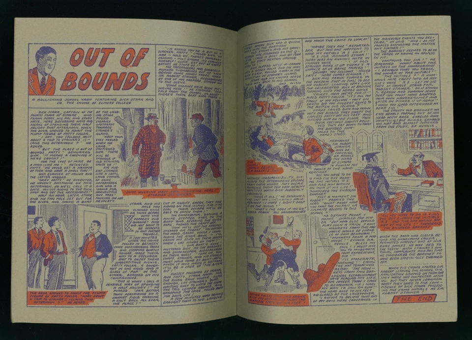 Monster Comic 1945 Very Rare Highest Grade - Linked to The Dandy - Image 3 of 4