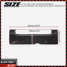 For Honda K-Series EP3 DC5 Integra Carbon Fiber Engine Spark Plug Trim Cover