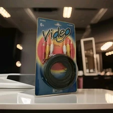 2-Pack Audio Video Supply Stereo Dubbing 6" Ft Cable - Luxtronic