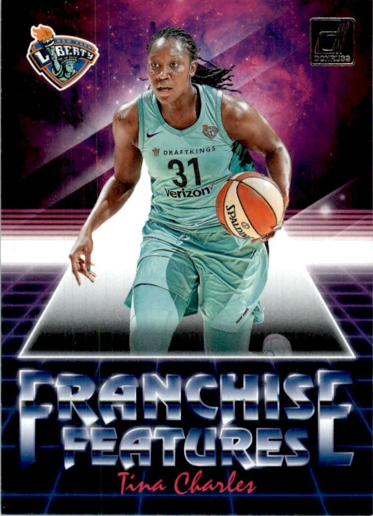 Tina Charles trading card