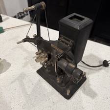 Antique Q.R.S. Model B Projector Chicago IL Industrial Electric Film Viewer 16mm