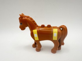 Lego Animal Friends Brownish-Dark Orange Horse From Set #3188