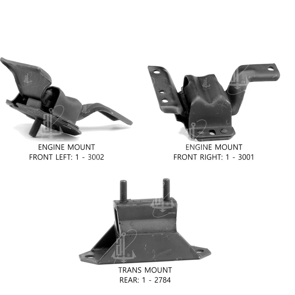 For Ford Mustang 1996-1998 Anchor 300702 Engine Mount Kit Foto 2 de 4