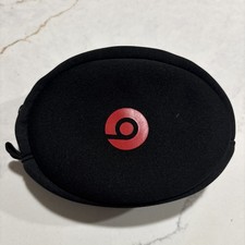 Black Pouch for Beats Solo Solo2 Solo3 Headphones. Soft Case with Inside Pocket