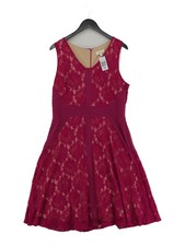 Linea A-Line Mini Dress UK16 in Red