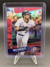2024 Topps Big League Wrapper Redemption Nick Gonzales #WR-67 Red Foil /5 (RC)