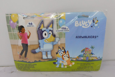Bluey 46'' Airwalker Anagram Balloon Birthday Party Decorations Supplies