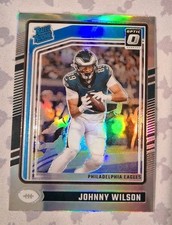 2024 Panini Donruss Optic - Rated Rookie Johnny Wilson #256 Prizm (RC)