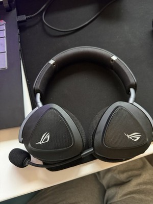 ASUS - ROG Delta II Wireless RGB Gaming Headset for PC/Mac, Xbox, PS5, PS4 an...