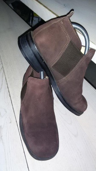 Men Scarpa Boots Brown Suede 42
