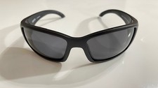 Costa Del Mar Blackfin 580P Black Lenses Matte Black Frame Sunglasses-Great Cond
