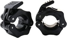Barbell Clamps Dumbbell Clips Quick Release  Lock for Standard Bar Weight