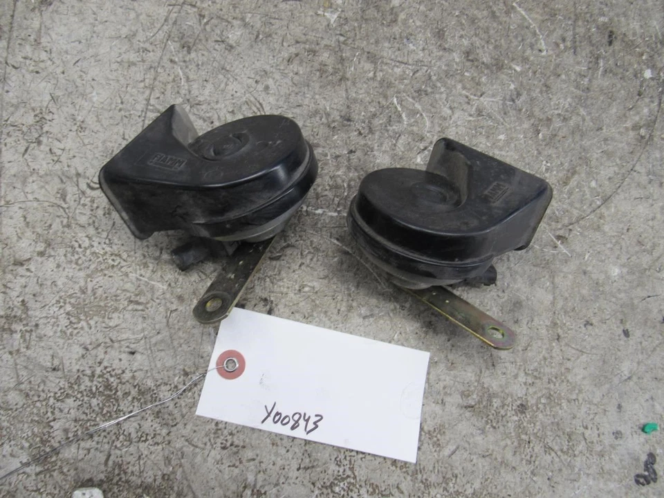 2002 2008 Mini Cooper front high low note pitch tone horn set OEM — 第 2/4 张图片