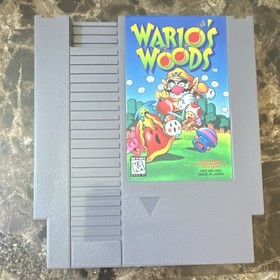 Nintendo NES Wario's Woods Puzzle Manual not Included KA NTSC-U/C Wario Series
