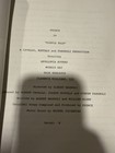 Rare Prince Purple Rain Draft Script 1984  — photo 2