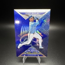 Bobby Witt Jr. Kansas City Royals #84, 2025 Panini Crusade Blue Baseball Card