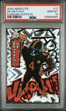 2025 PANINI ABSOLUTE KABOOM! VERT #17 DK METCALF PSA 10
