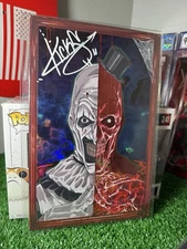 Kickstradomis NYCC 2025 Artbook - Terrifier Art The Clown 10/10 SIGNED