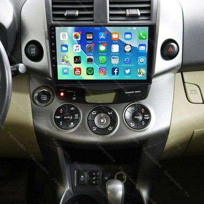 For 2007-2012 Toyota RAV4 9'' Android 15 Car Stereo Radio GPS Navi WIFI Bluetooth