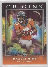 2023 Panini Origins Rookies Orange 120/125 Marvin Mims #122 Rookie RC 3hd